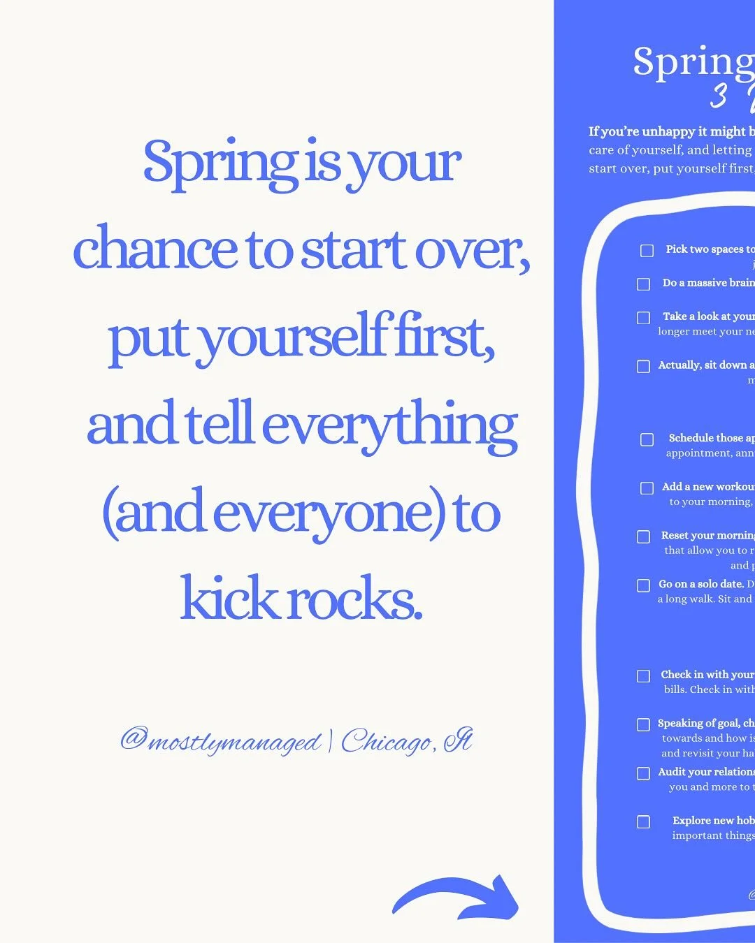 🔹 for real this time. we&rsquo;re getting it together this spring. click the link in bio for our FREE checklist that will help you reset and make things a little bit better. 
.
.
.
.
#ipadgirlie #productivity #springcleaning #aesthetic #forthegirls 