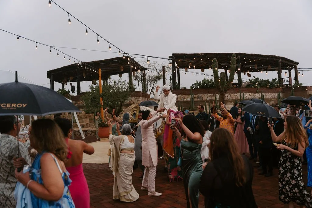 Baraat Procession at Monte Cardón, Los Cabos