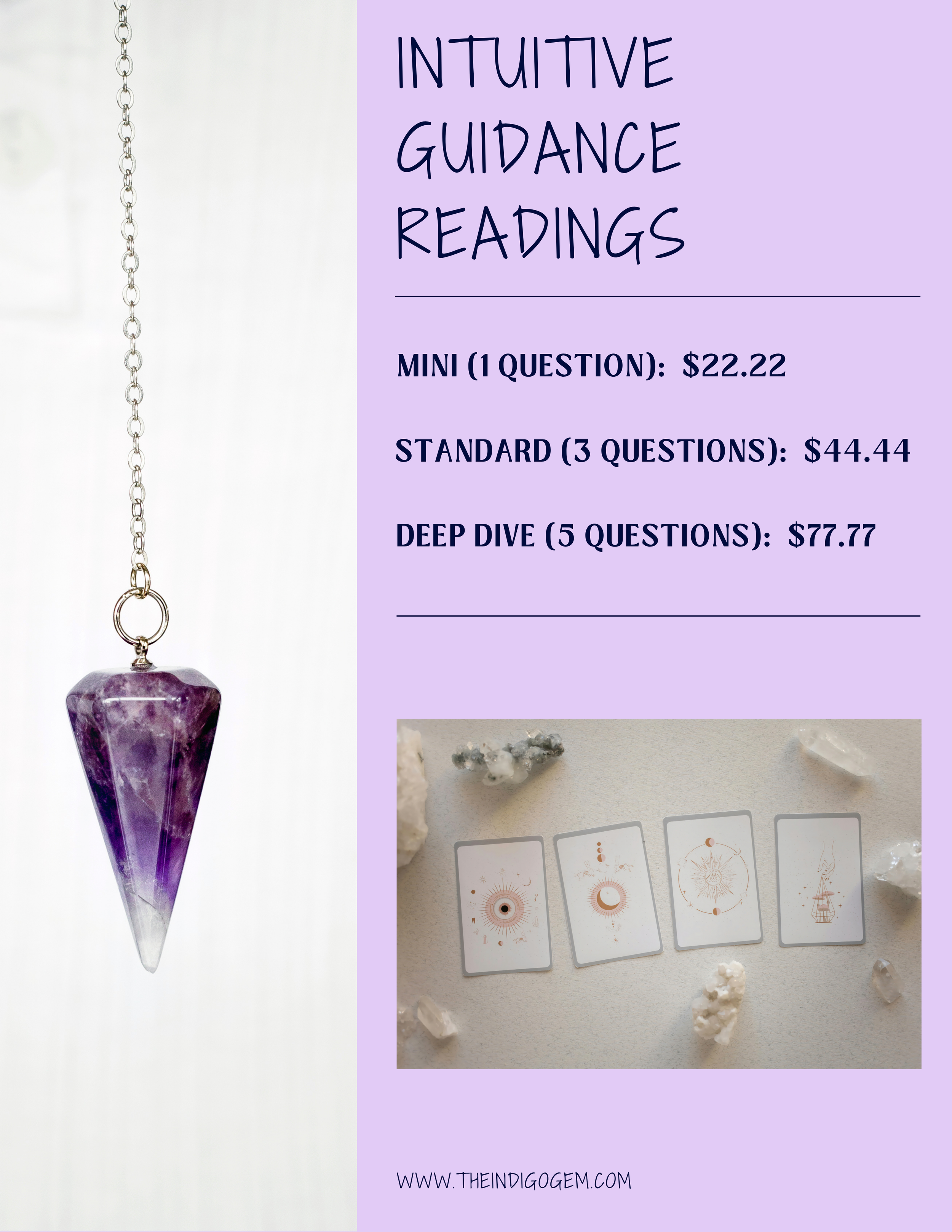Intuitive Guidance Reading:  Deep Dive (5 Questions)