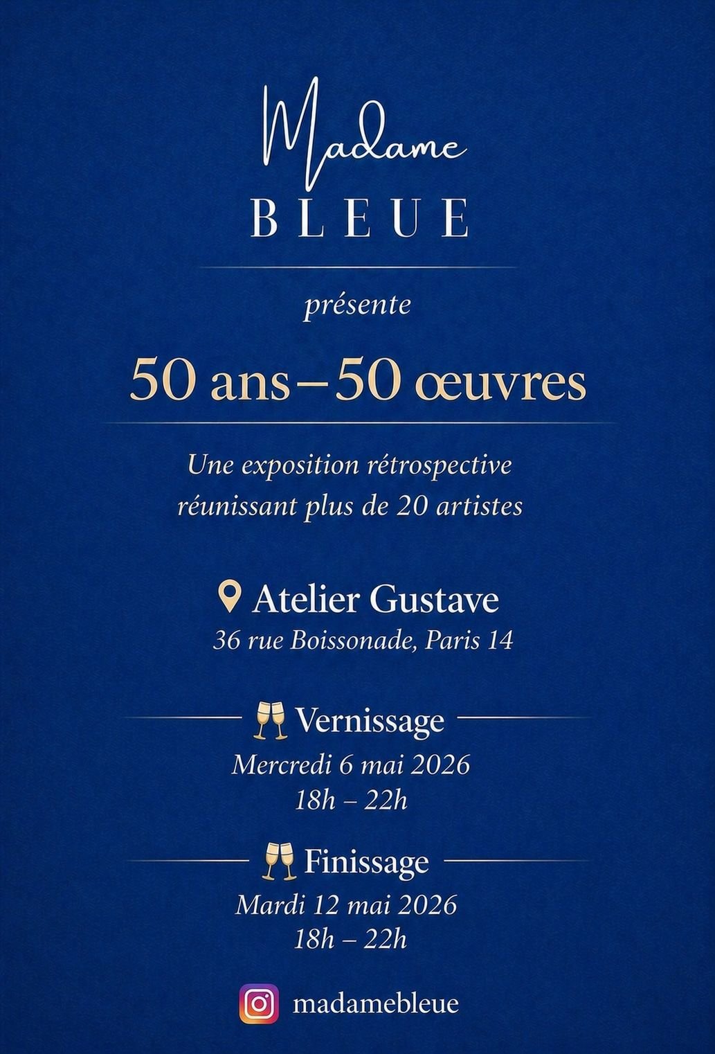 Exposition collective “50 ans - 50 oeuvres”