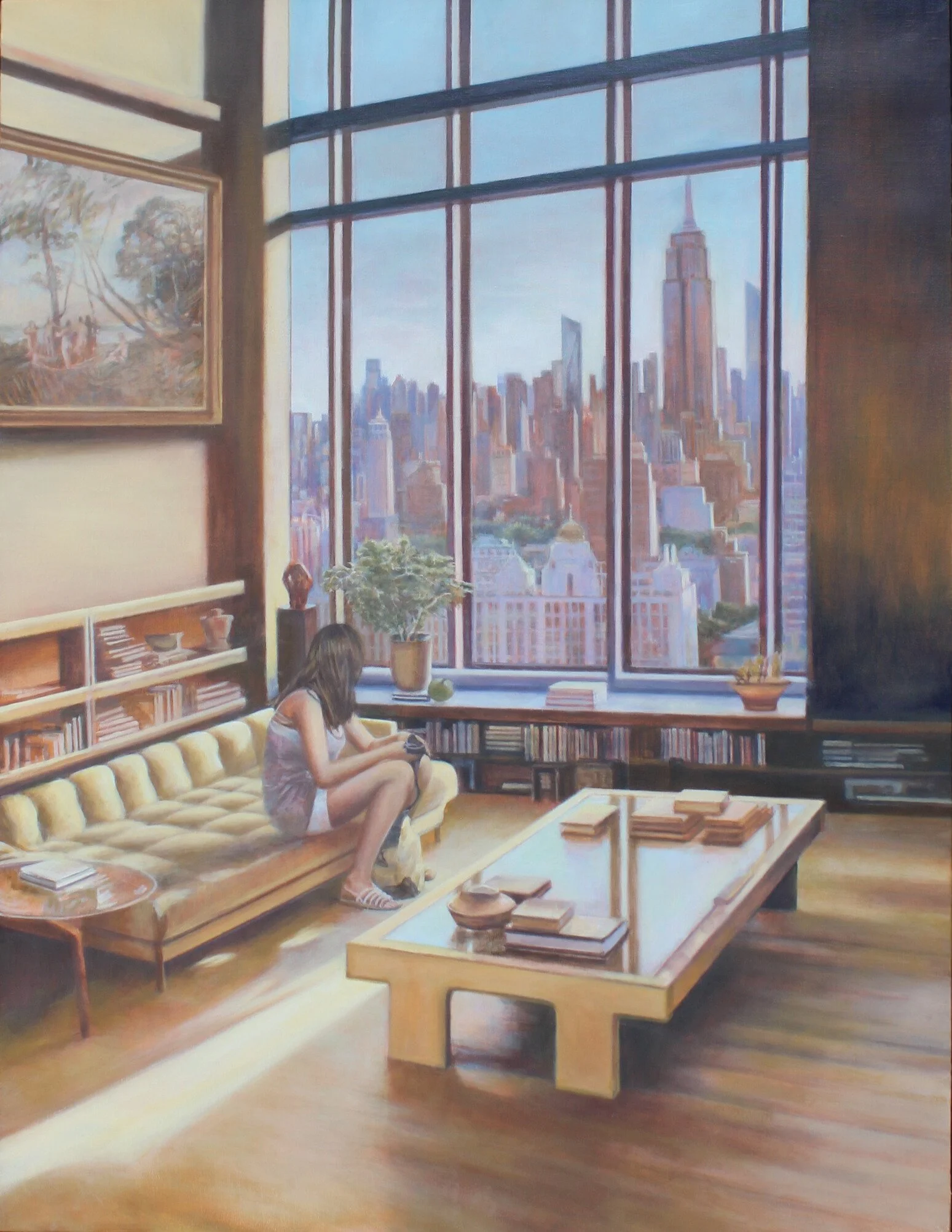 New York (huile sur toile, 116x89cm)