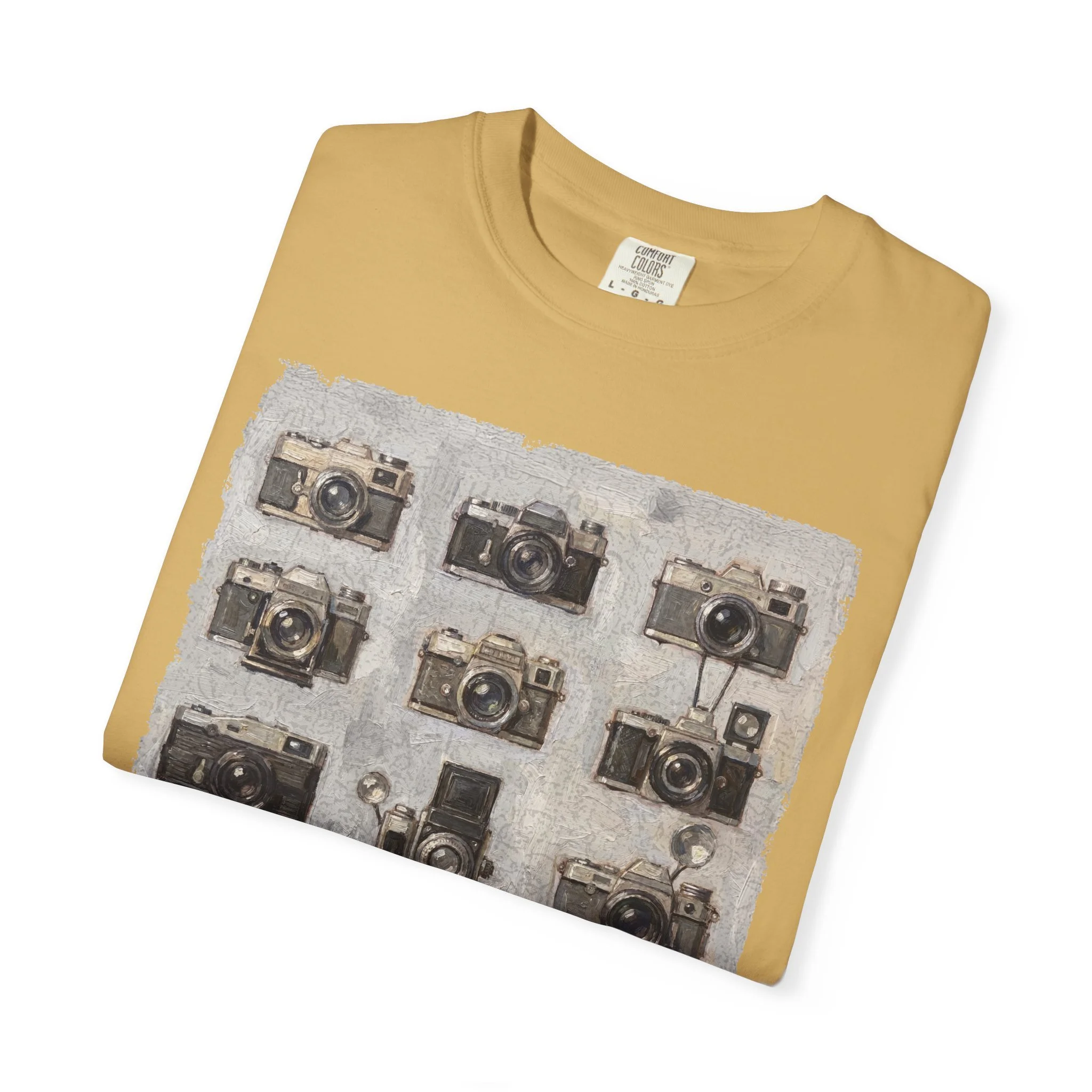 vintage camera t shirt gift for visual creative