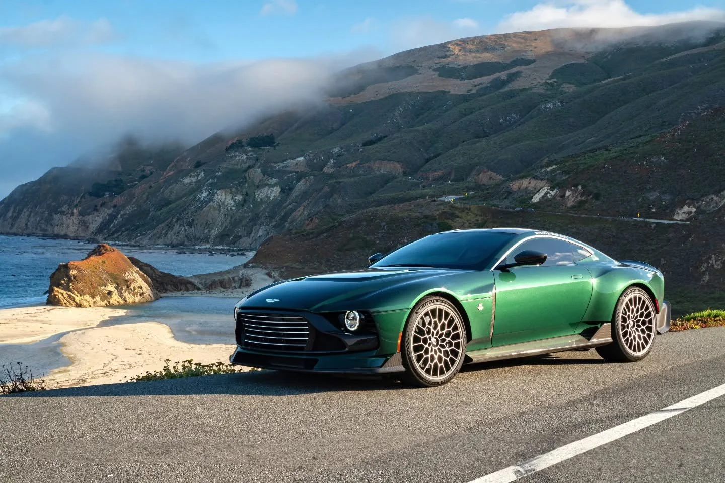 How does Aston Martin keep releasing new seven-figure, limited-production supercars while constantly fighting bankruptcy? Perhaps the bankers are too smitten by Aston's unmatched charisma. 

The Valour bears a near-identical resemblance to the Victor