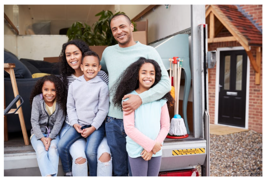 Family ready to move