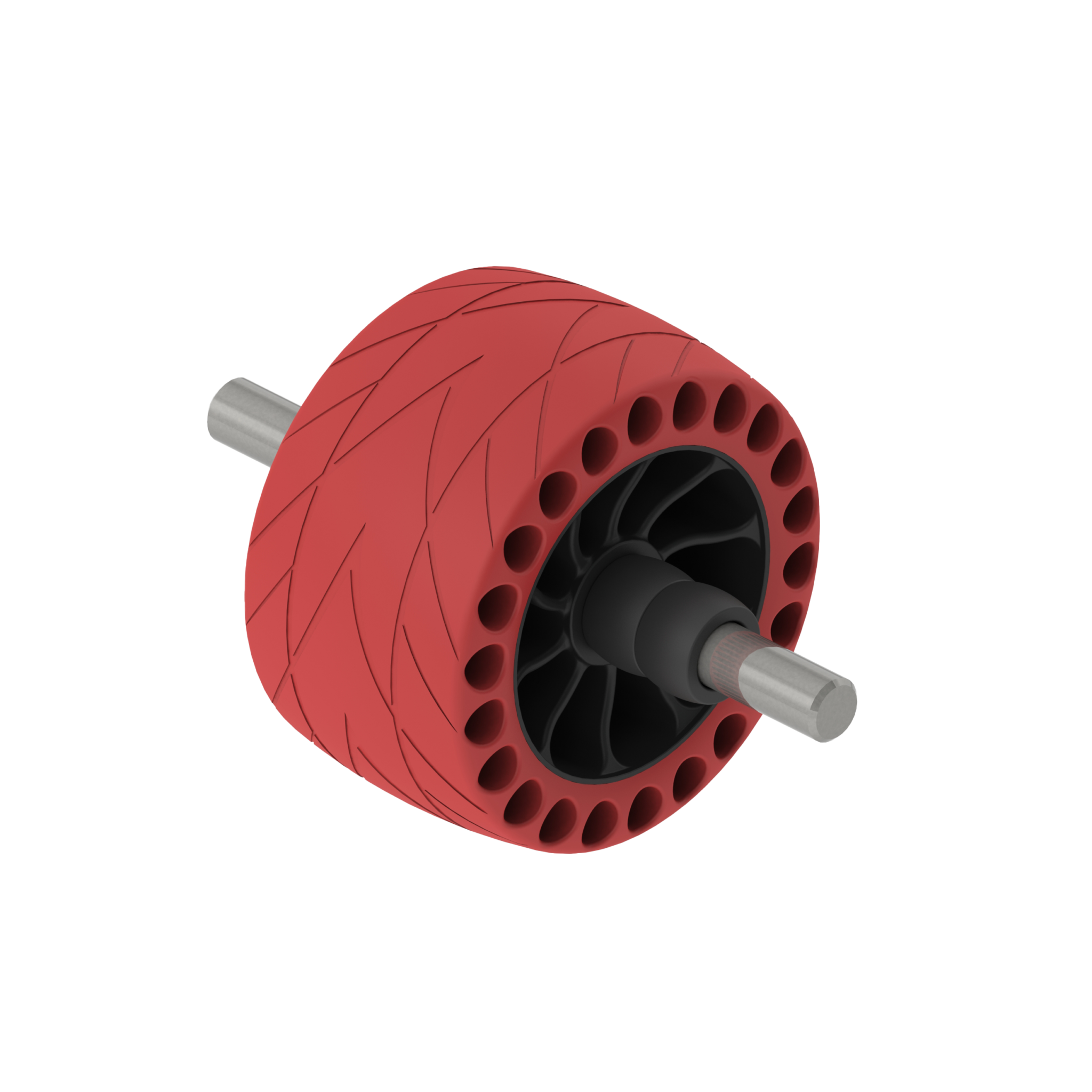 Pro PWC Port Red Wheel Replacement Kit