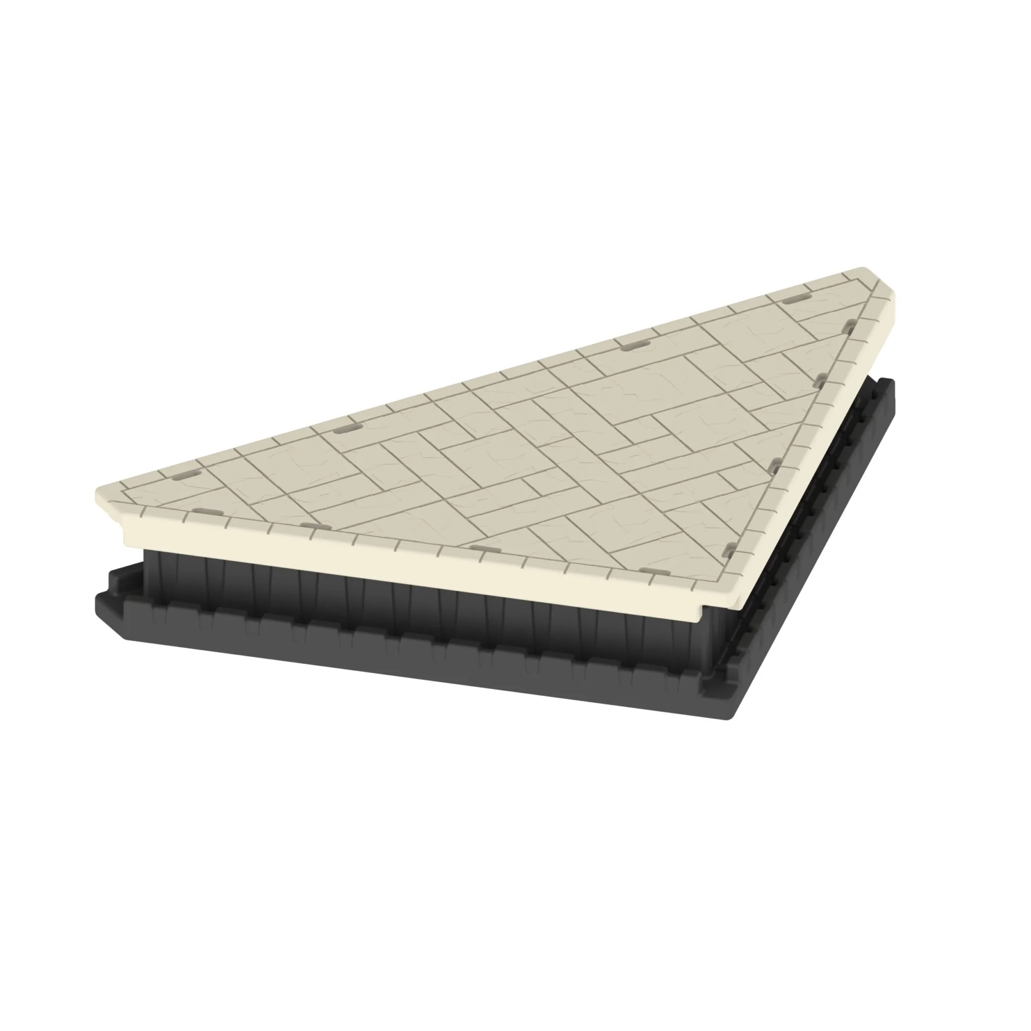 72″ Port Mount Corner