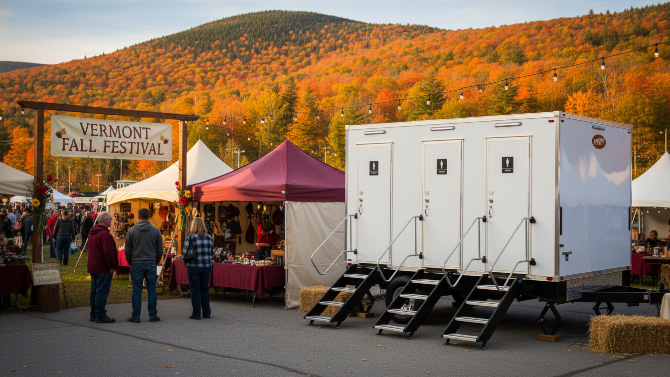 Restroom Trailer Rentals Upper Valley VT & NH