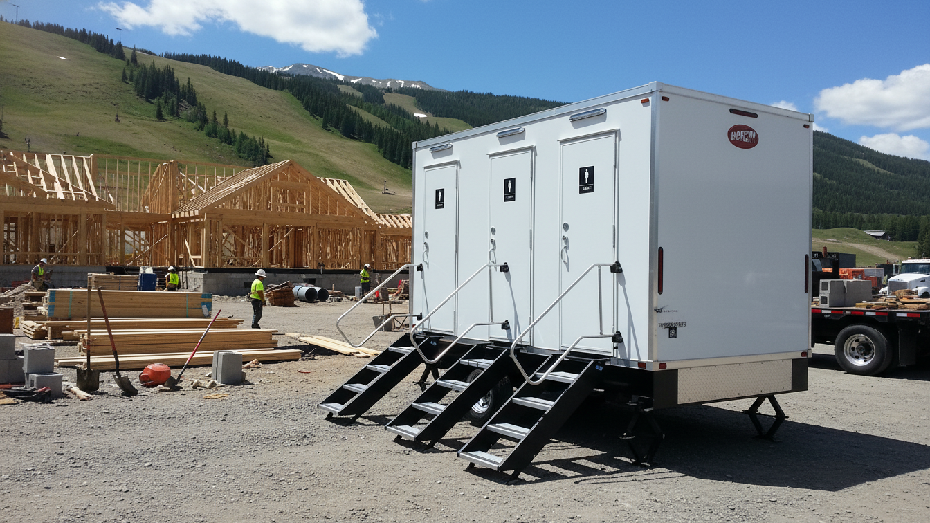 Restroom trailers for construction/long-term Upper Valley VT & NH