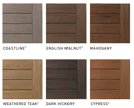 TimberTech Vintage Collection Deck Color Options