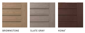 Timbertech Harvest Collection color options