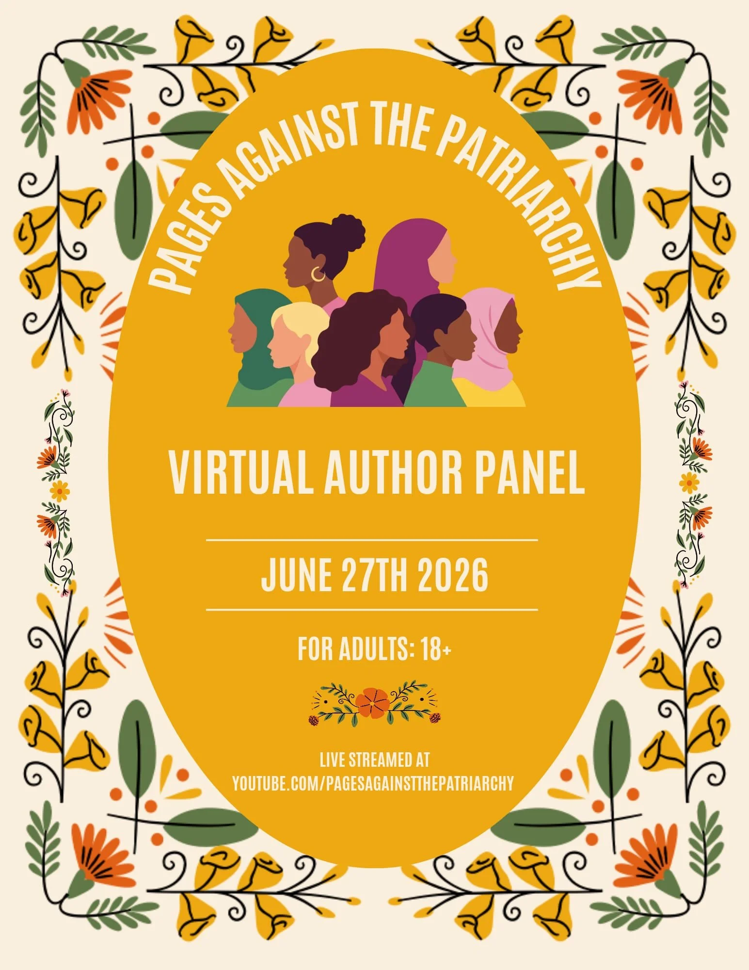 Pages Against the Patriarchy Live Virtual Event