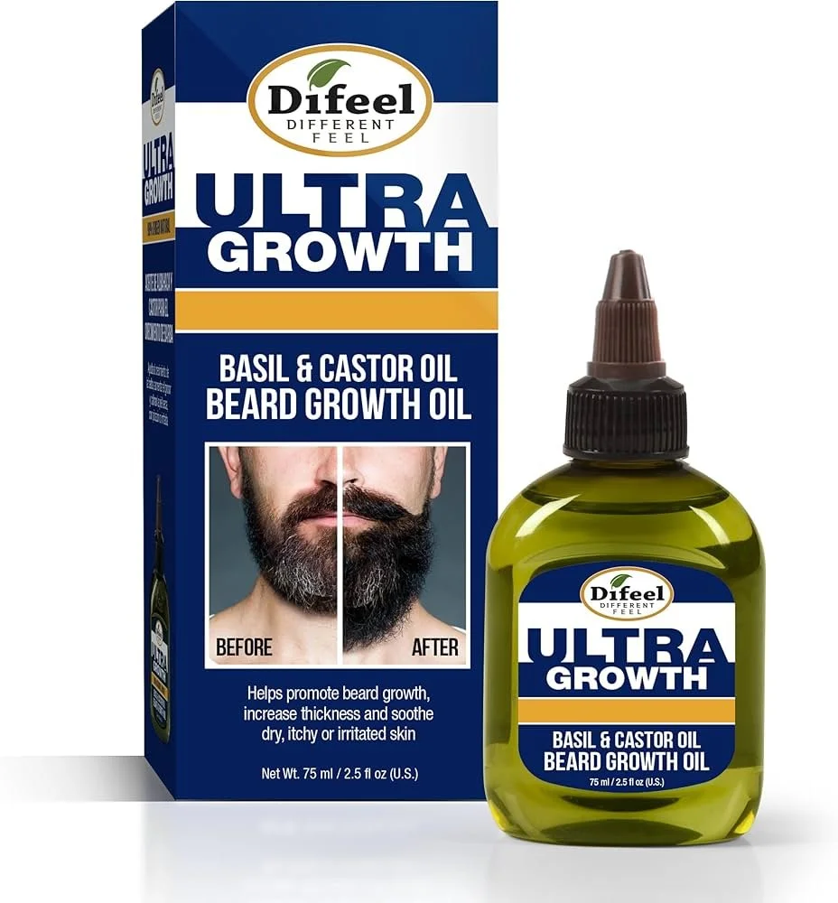 Difeel Ultra Growth Basil and Castor Beard Oil