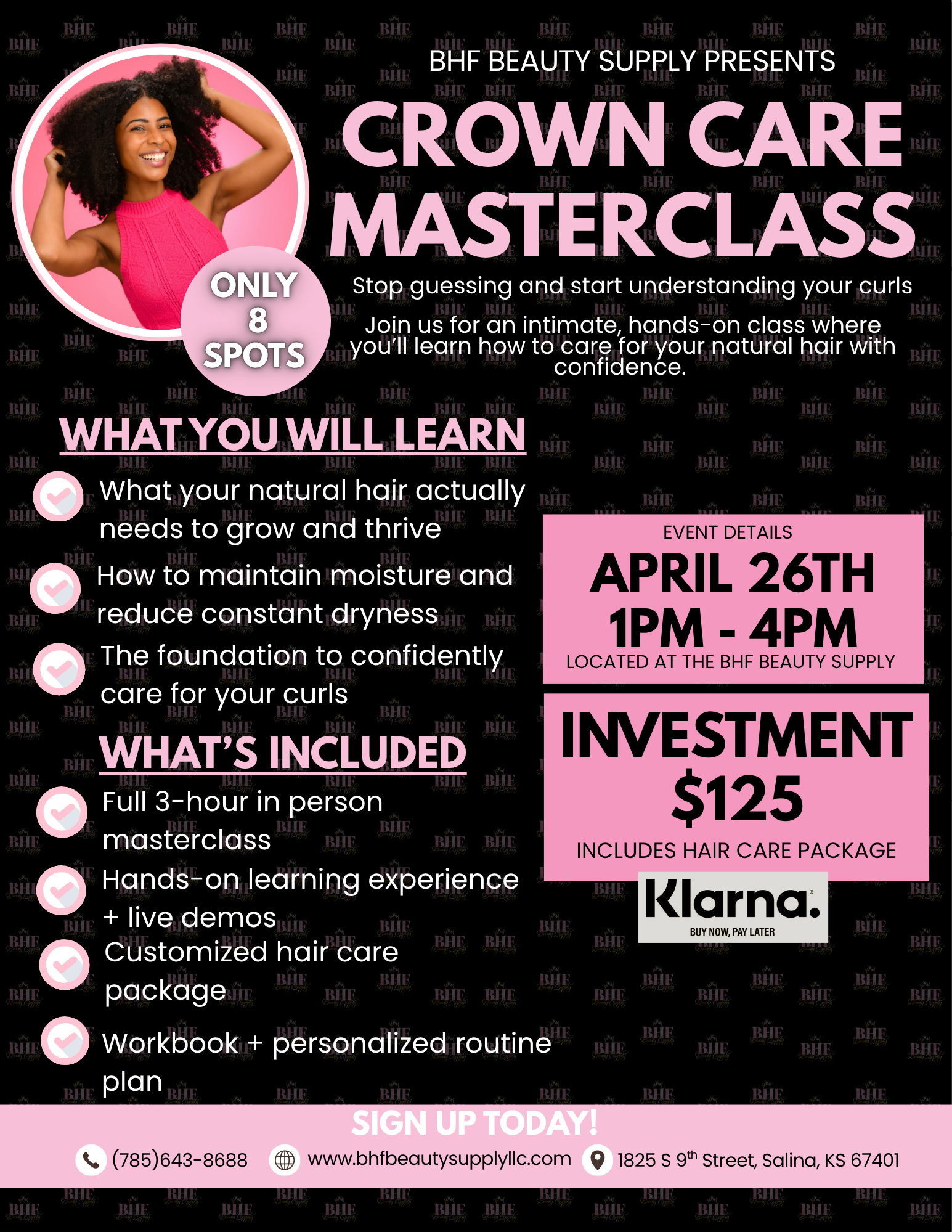 Crown Care Master Class