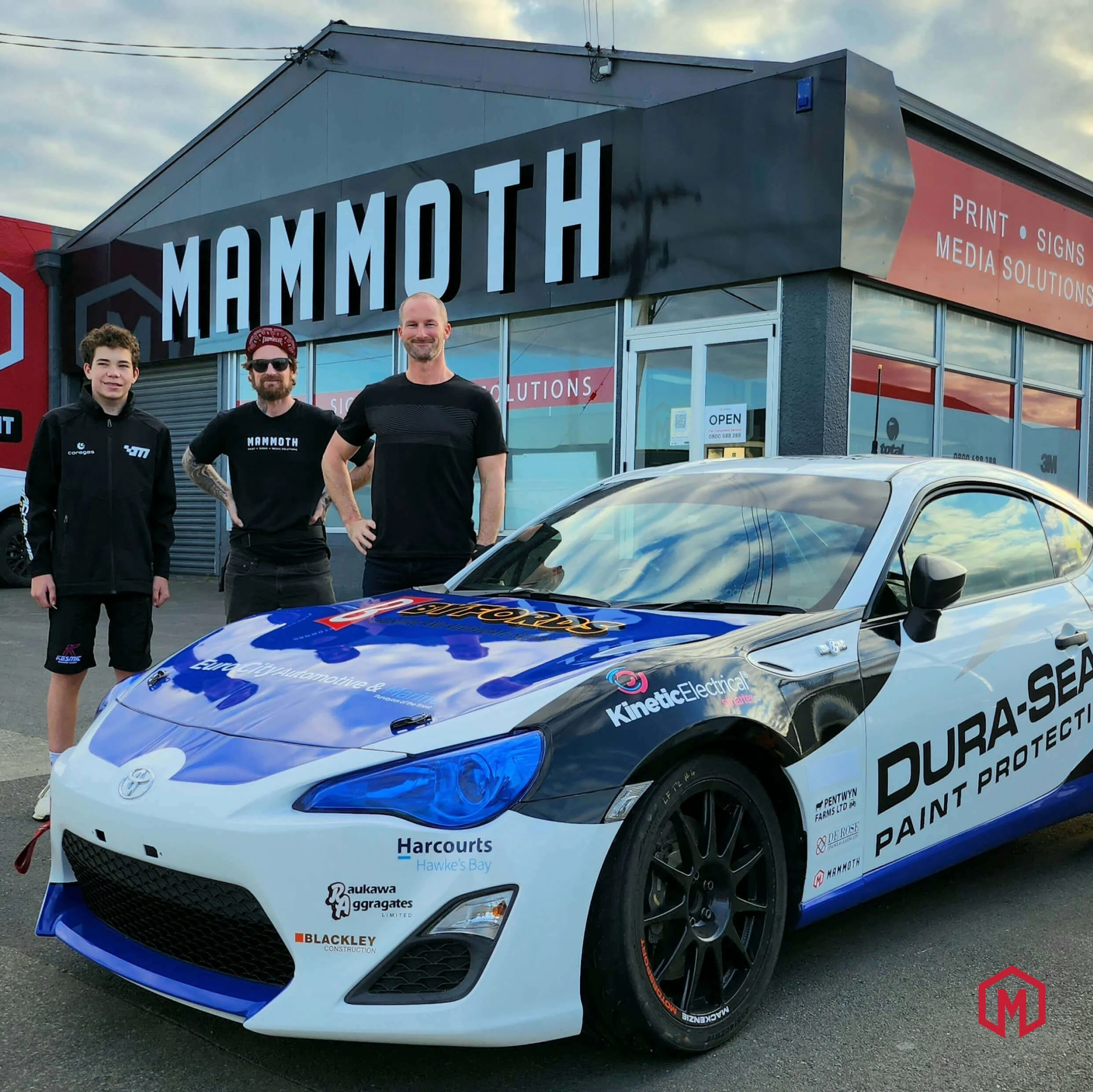 Mammoth Media, Race Car Wrap 2, Vehicle & Boat Wraps, Napier Hawke's Bay NZ.jpg