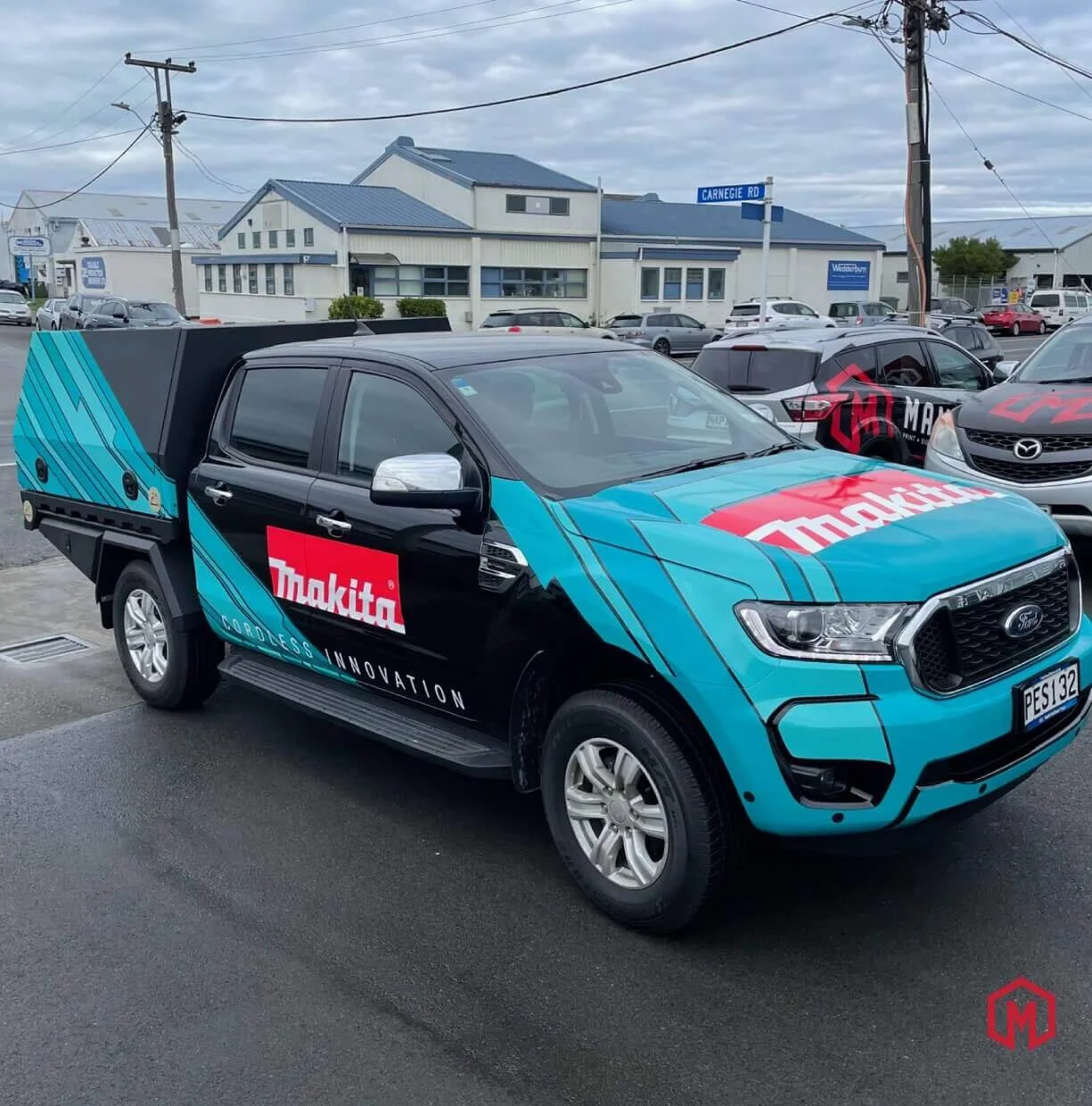 Mammoth Media, Makita Ute Wrap, Vehicle & Boat Wraps, Napier Hawke's Bay 2.jpg