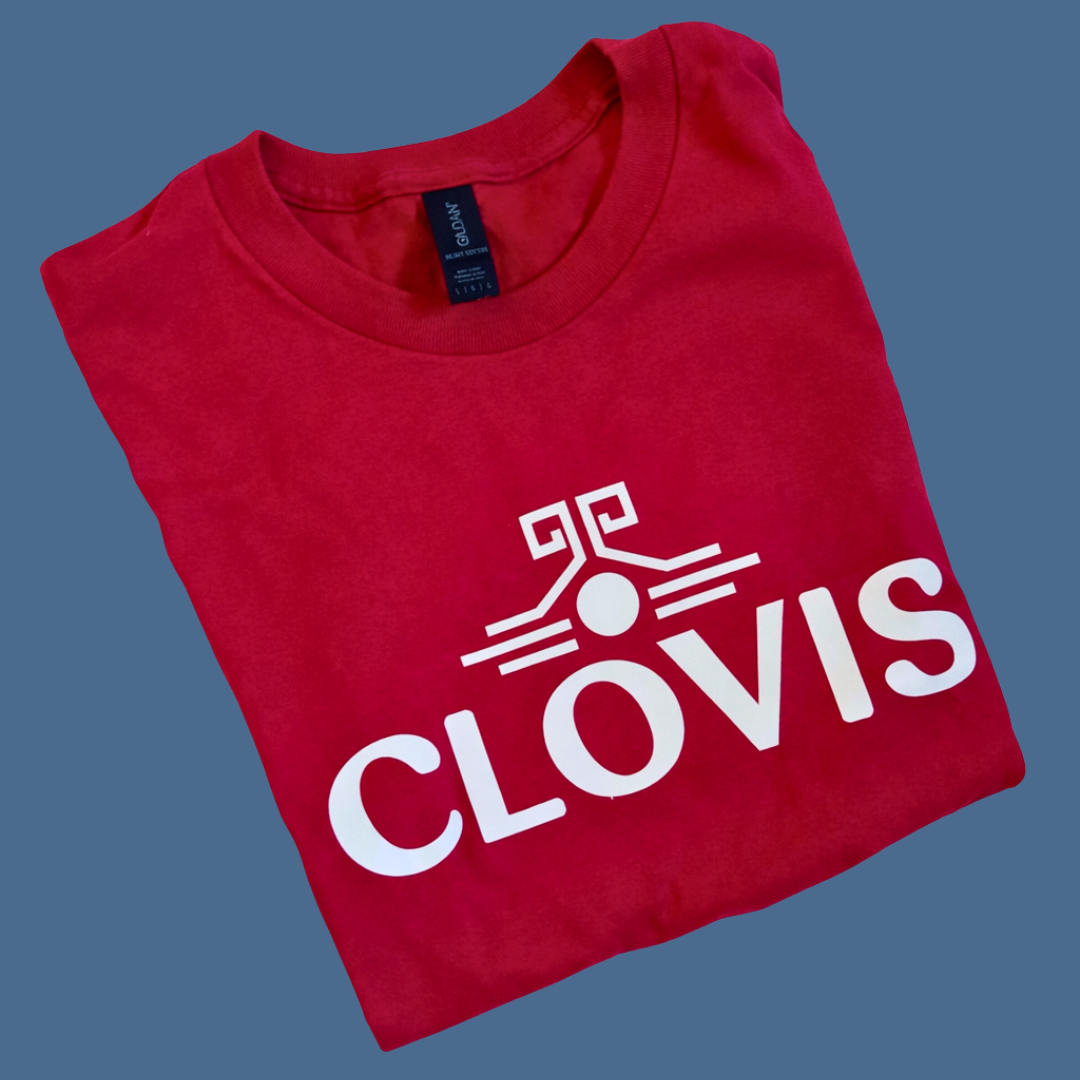 Red Clovis Action Team T-shirt