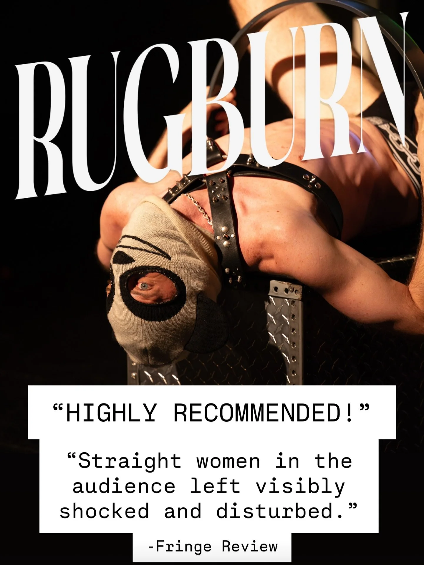 TONIGHT AT 9:40PM! 🐼 🔥 💦 If you&rsquo;ve ever thought &lsquo;Where&rsquo;s the one-man show that feels like a popper rush and a panic attack at the same time?&rsquo; &mdash; here it is.

This isn&rsquo;t your soft-focus trauma memoir or polite que