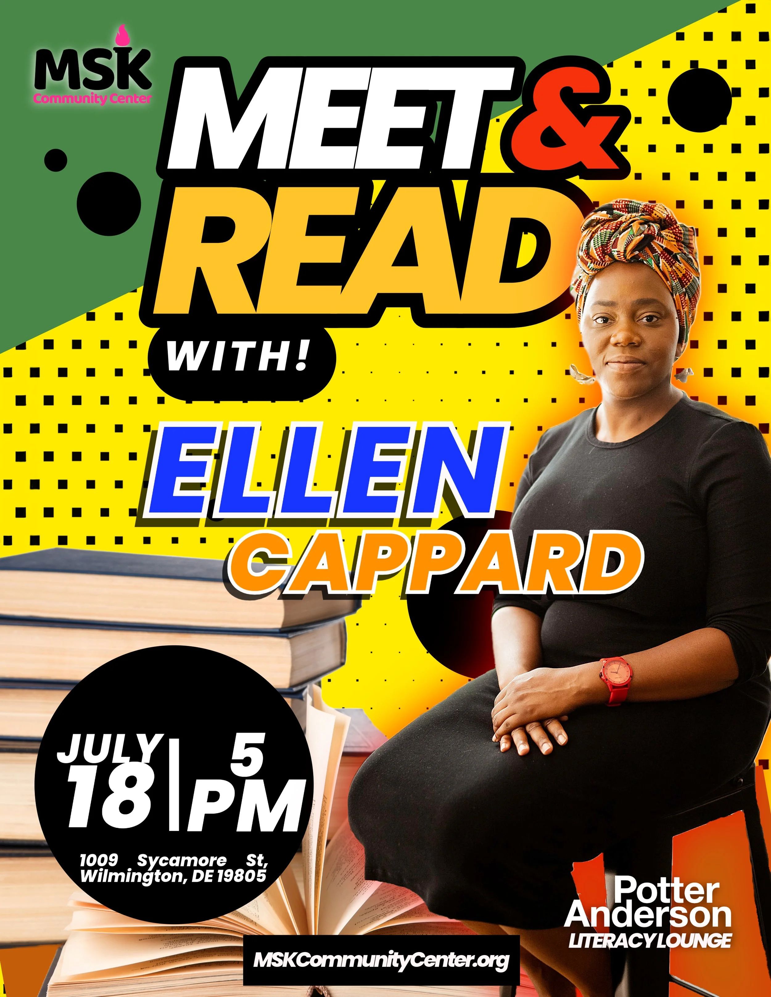 Meet & Read with Ellen Cappard Wednesday 7/16/25
