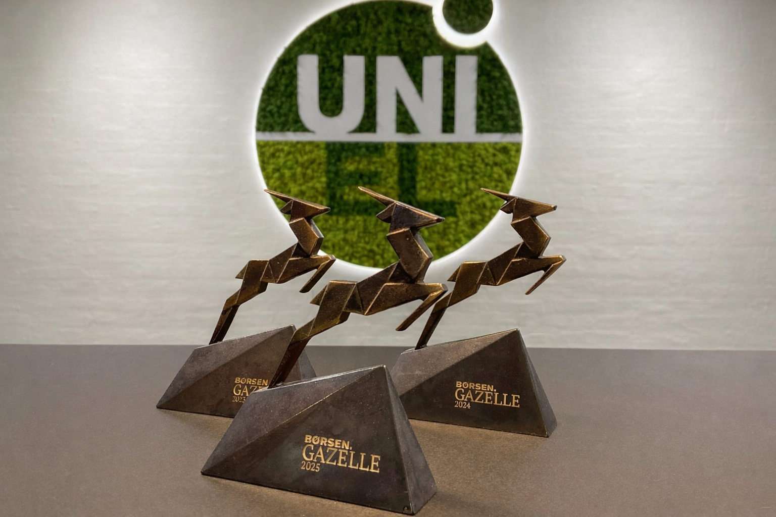 3. Gazelle-pris til Uni-El