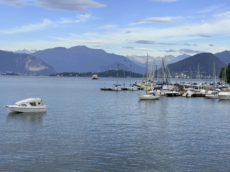 Lake Maggiore arrival