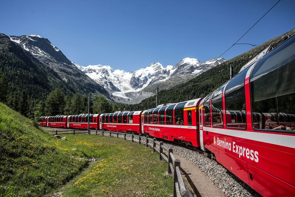 Bernina Express train