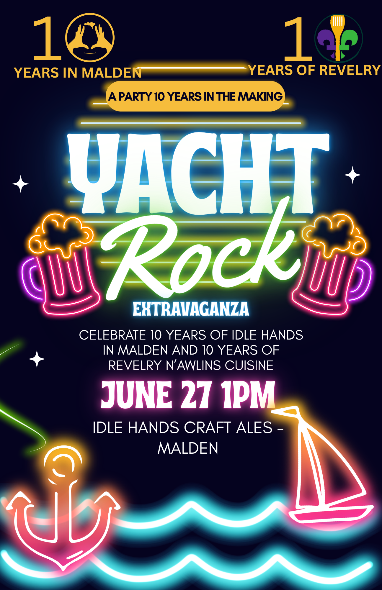 10th Anniversary Party: Yacht Rock Edition