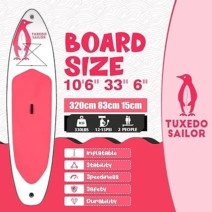 Planche à Pagaie Gonflable Tuxedo Sailor