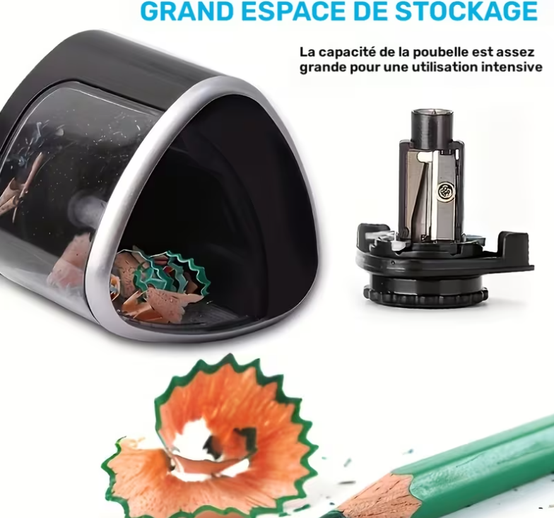 Taille-crayon électrique portable