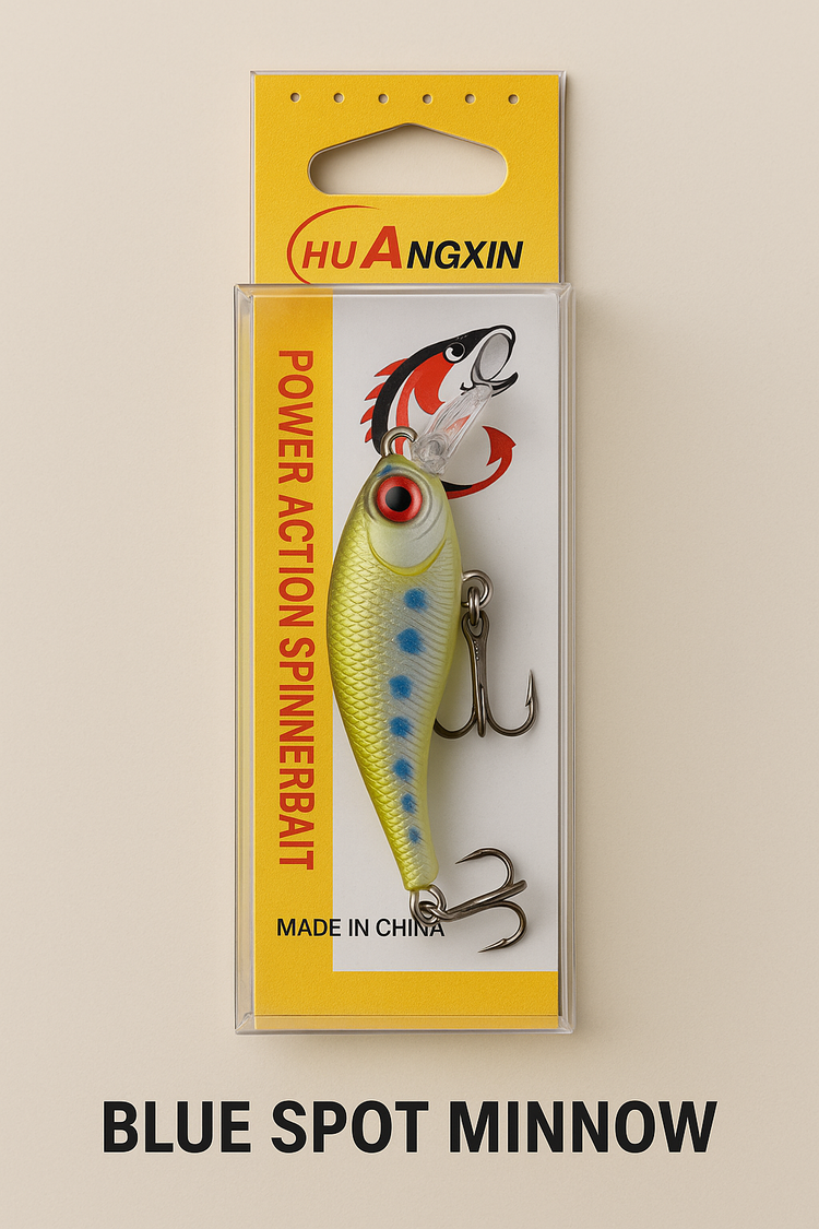 Blue Spot Minnow – Leurre Spécial Truite & Achigan