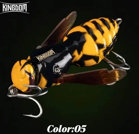 1 leurre de pêche insecte bionique 0.15oz 40mm