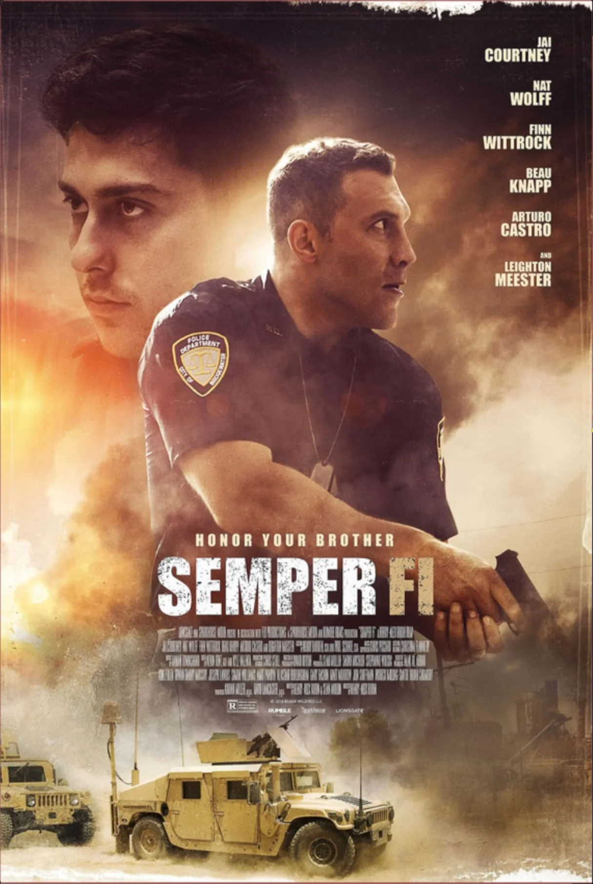 A movie poster for 'Semper Fi'
