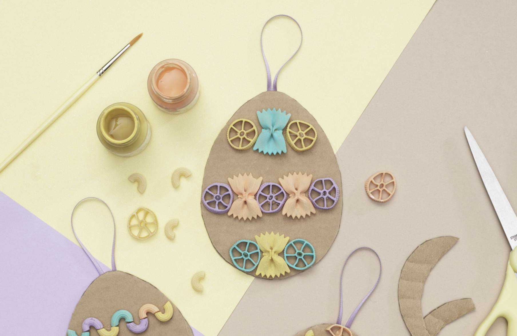 Påskpyssel + Äggjakt i elljusspåret