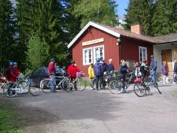 Cykeltur 15 maj 2004 till kulturen i Orkesta