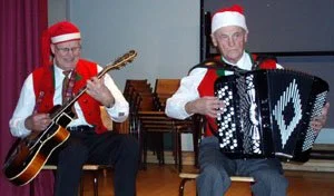 Julgransplundring i Bygdegården