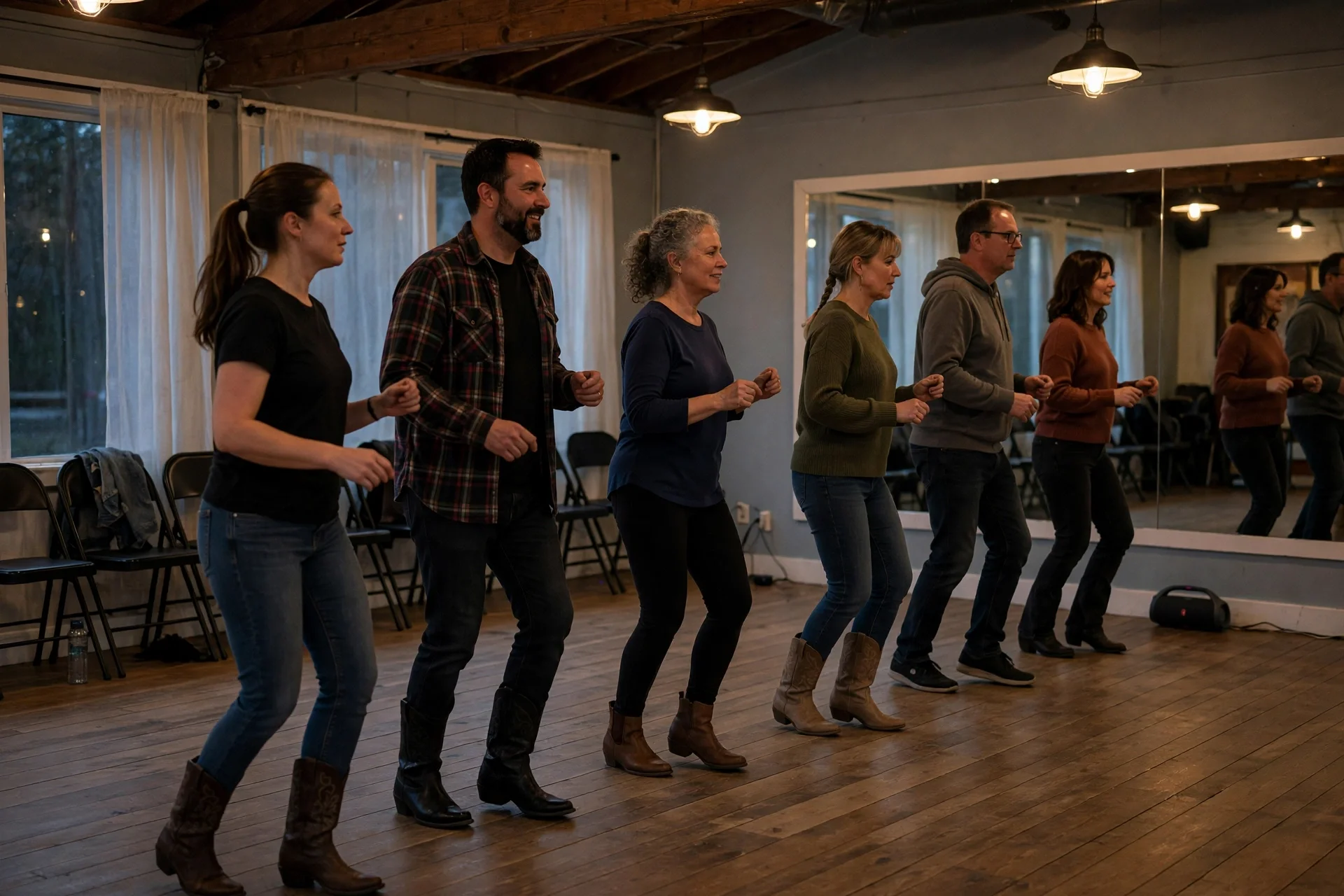 En-dagskurs i Linedance