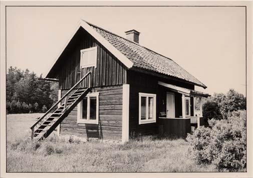 Plågen, troligen år 1927. Foto: Elsa Eklund.
