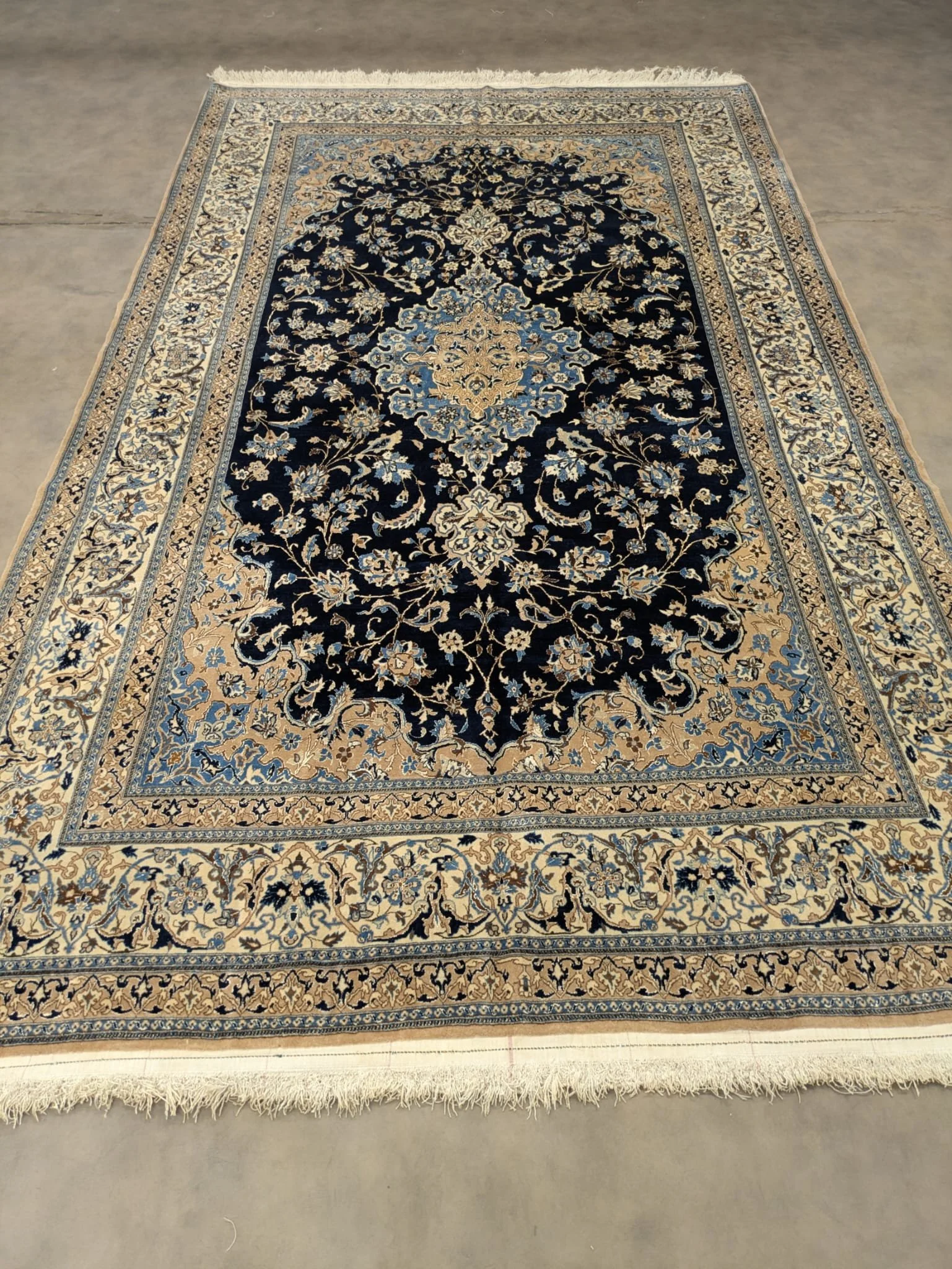 Circa 1950 Fine handmade Persian Nain