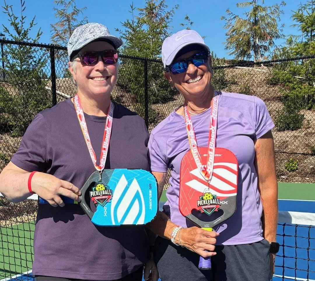 Match Play 2025 - 2nd Place Kim Freeman & Jeanne Lance