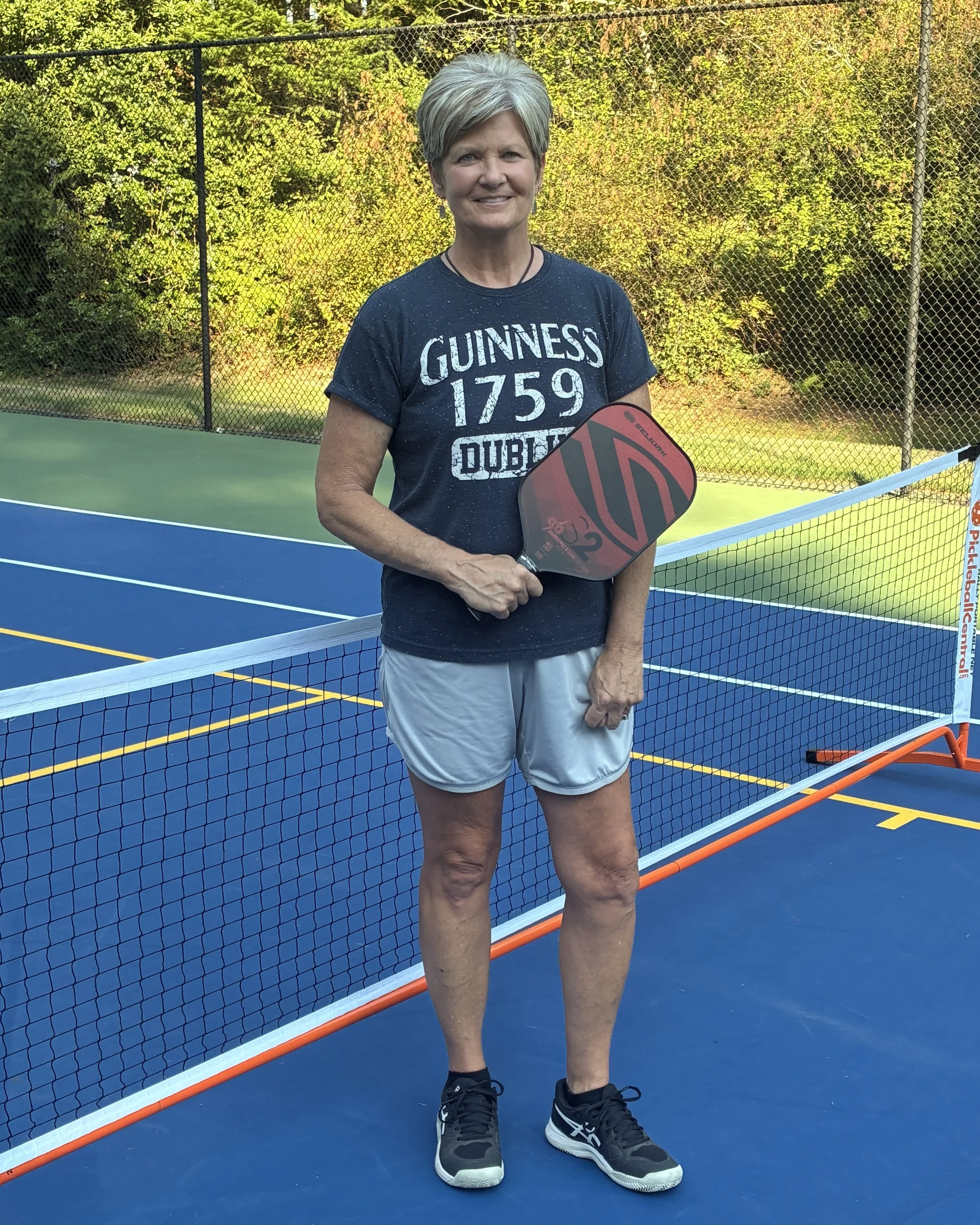 Pickl'in the Woods, The Steve Higbee Memorial Pickleball Tournament - Winner Novice 2025,  Sharon McIntyre