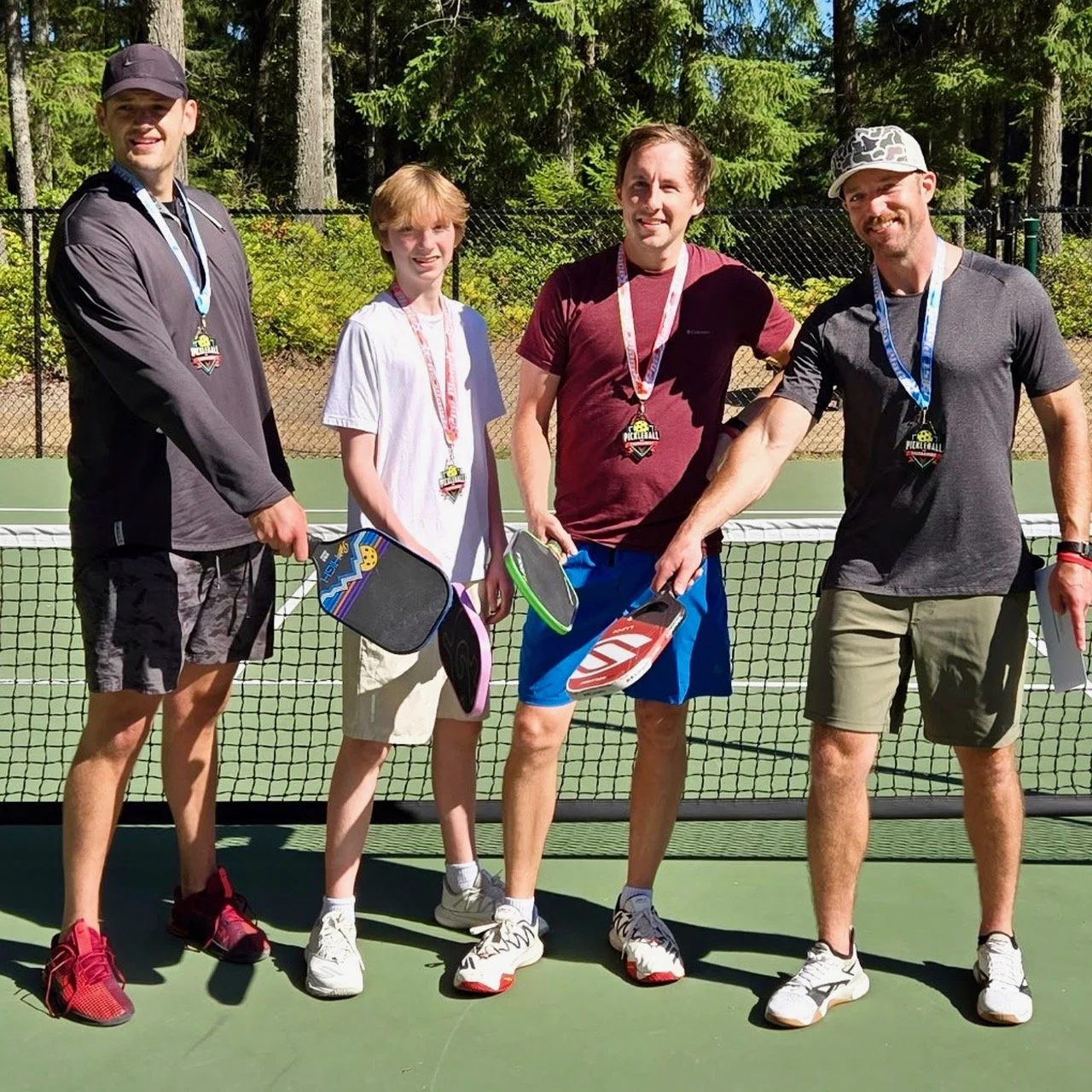 Match Play Champions 2025 - Mens' Doubles 1st Place - Matt Deatherage & Mike Kelly,
2nd PlaceRyder Parks & Dustin Parks