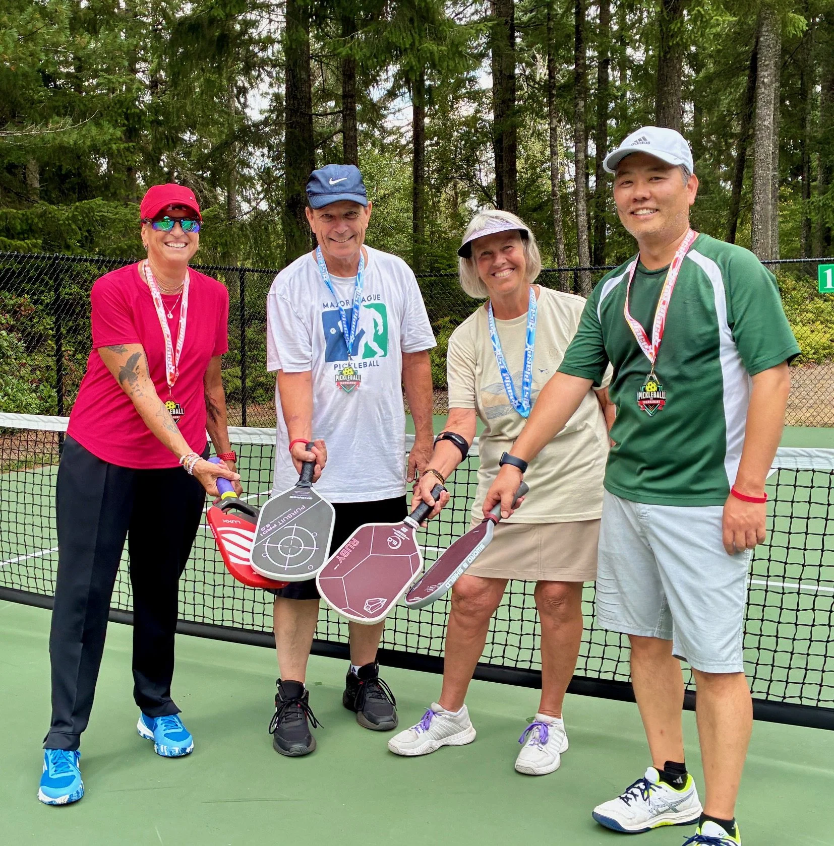Match Play 2025 Champions - Mixed Doubles
1st Place, Brian Bruce & Beth Bolerjack
2nd Place, Kurt Kwon & Jeanne Lance