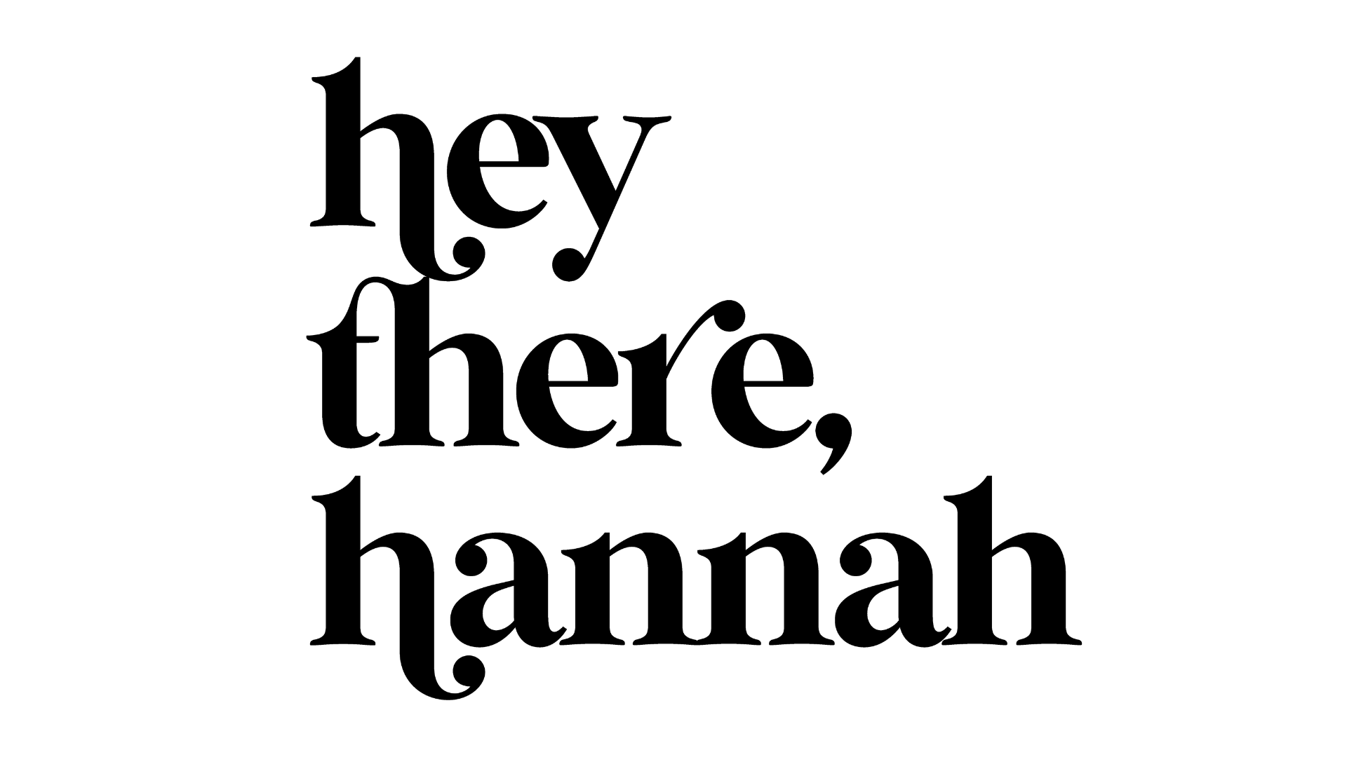 Hey There Hannah logo