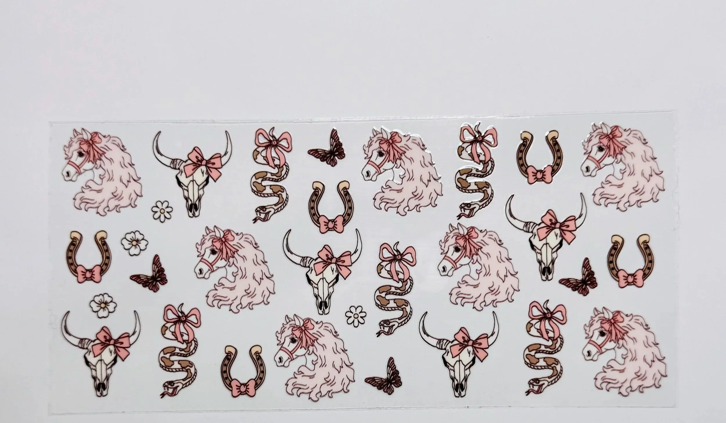 Western -  16 OZ  UV DTF Wraps