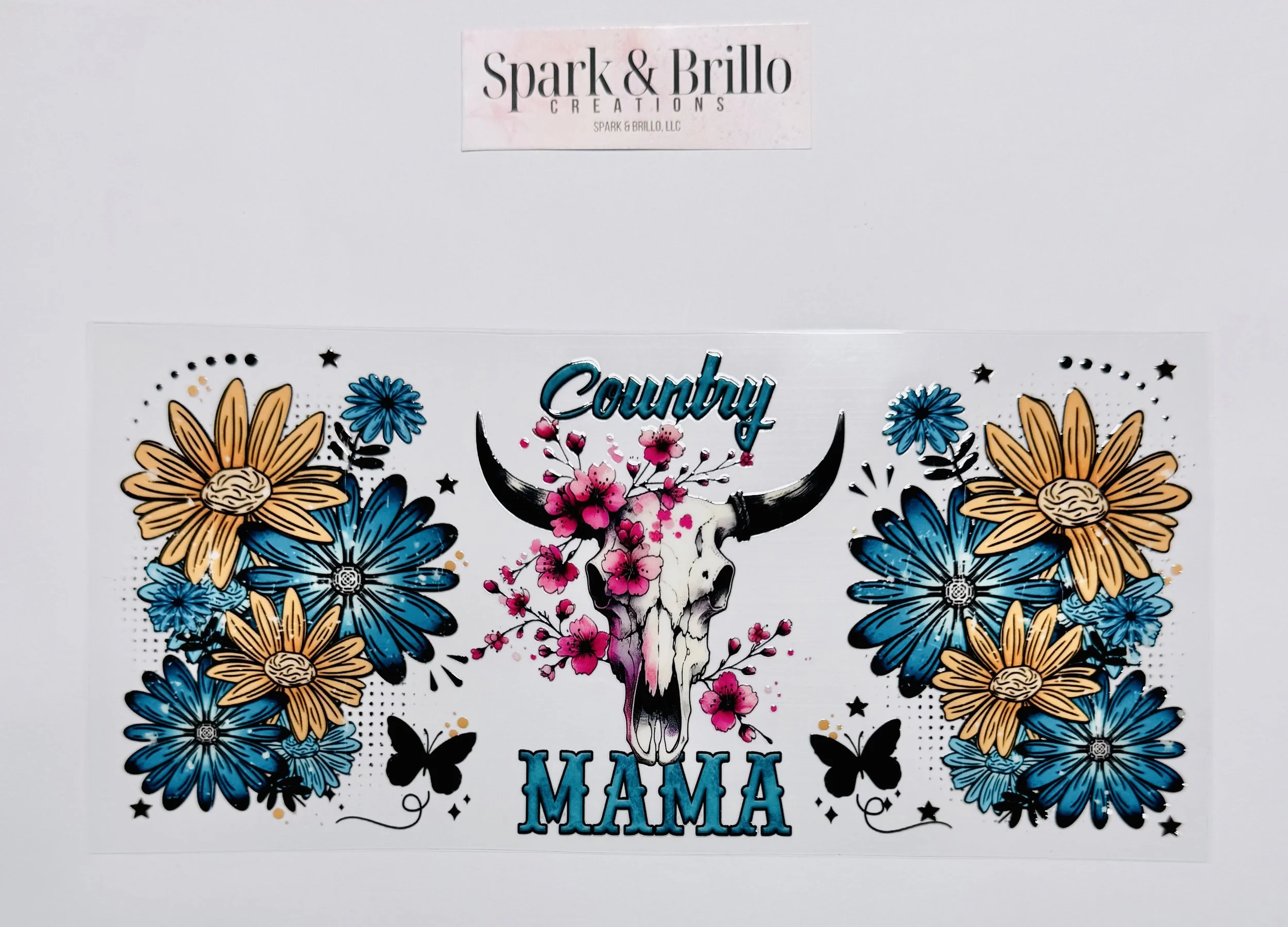 Country Mama -  16 OZ  UV DTF Wrap