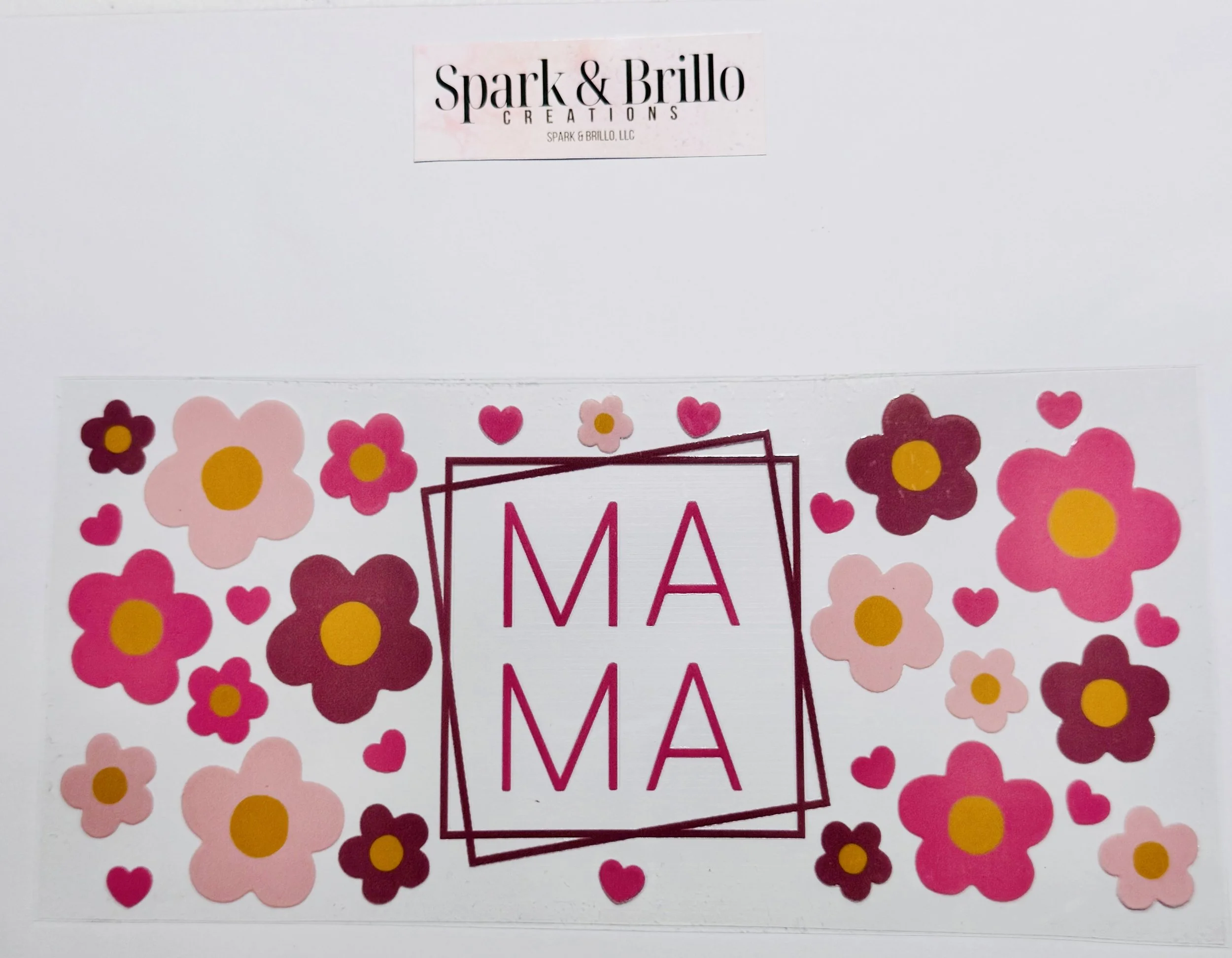 Mama -  16 OZ  UV DTF Wraps