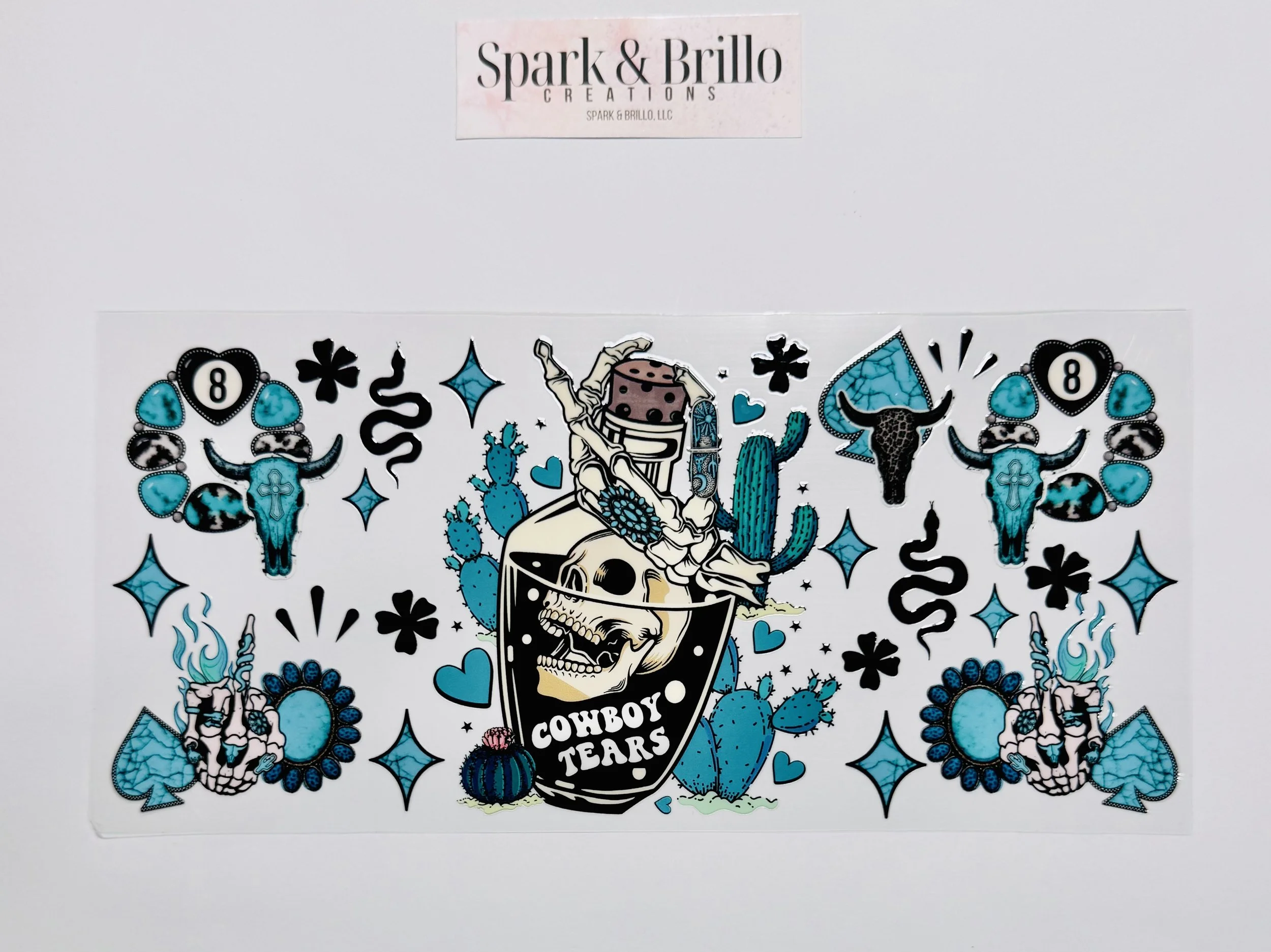 Western -  16 OZ  UV DTF Wraps