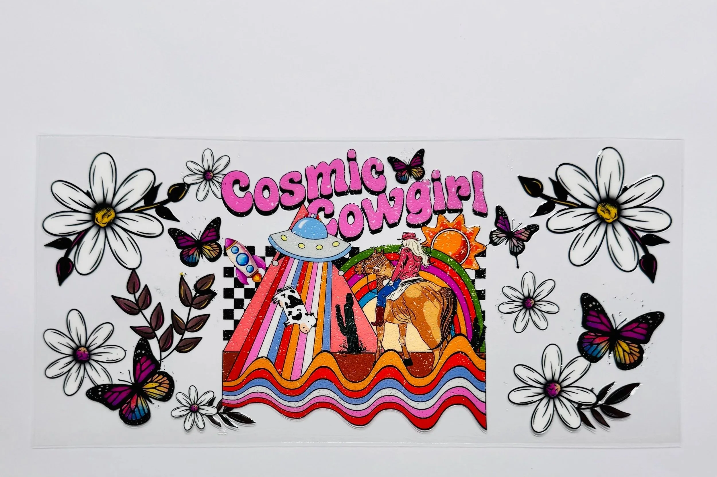 Western -  16 OZ  UV DTF Wraps