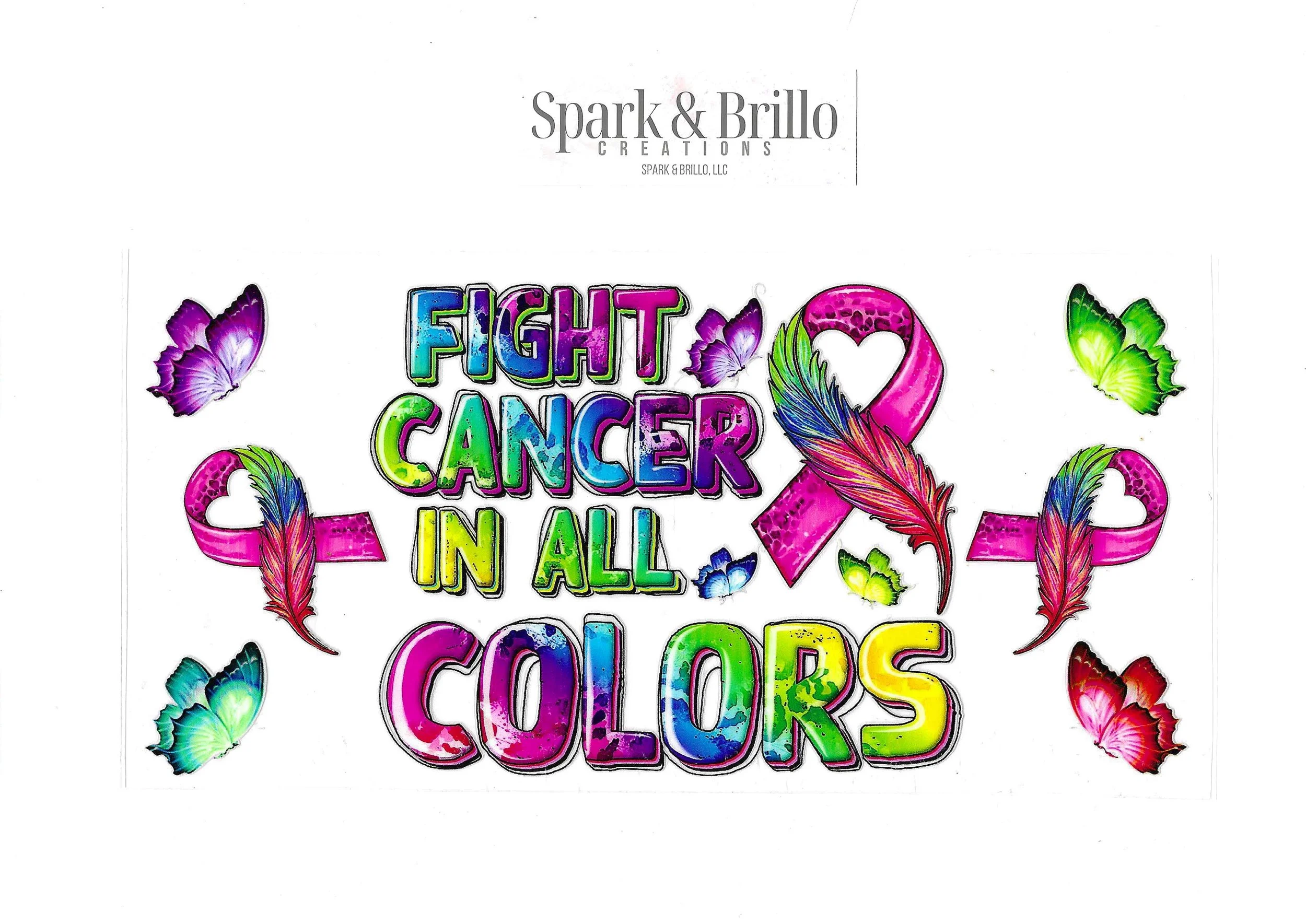 Cancer   - 16 OZ UV DTF Wraps