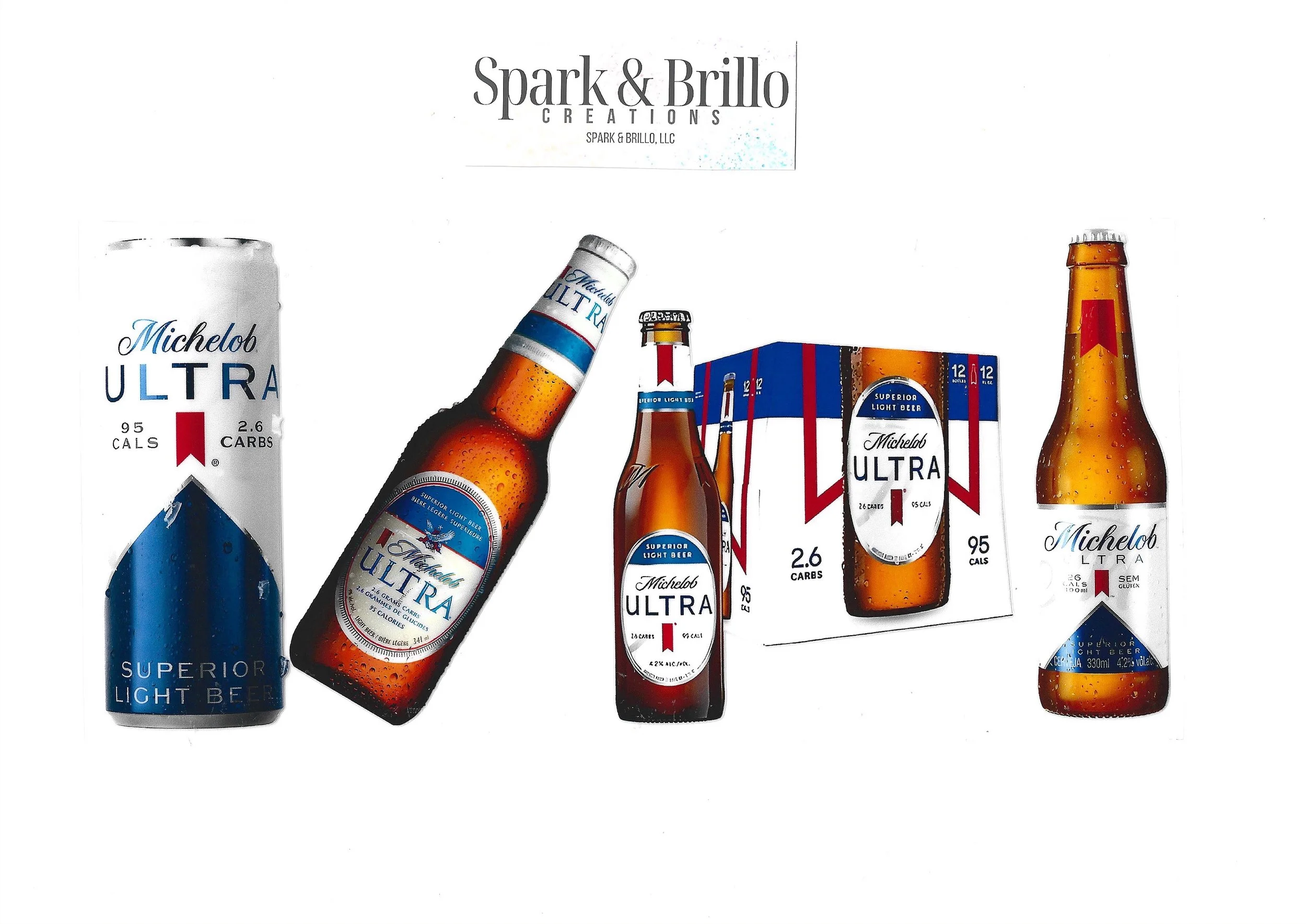 Beers  -  16 OZ  UV DTF Wraps