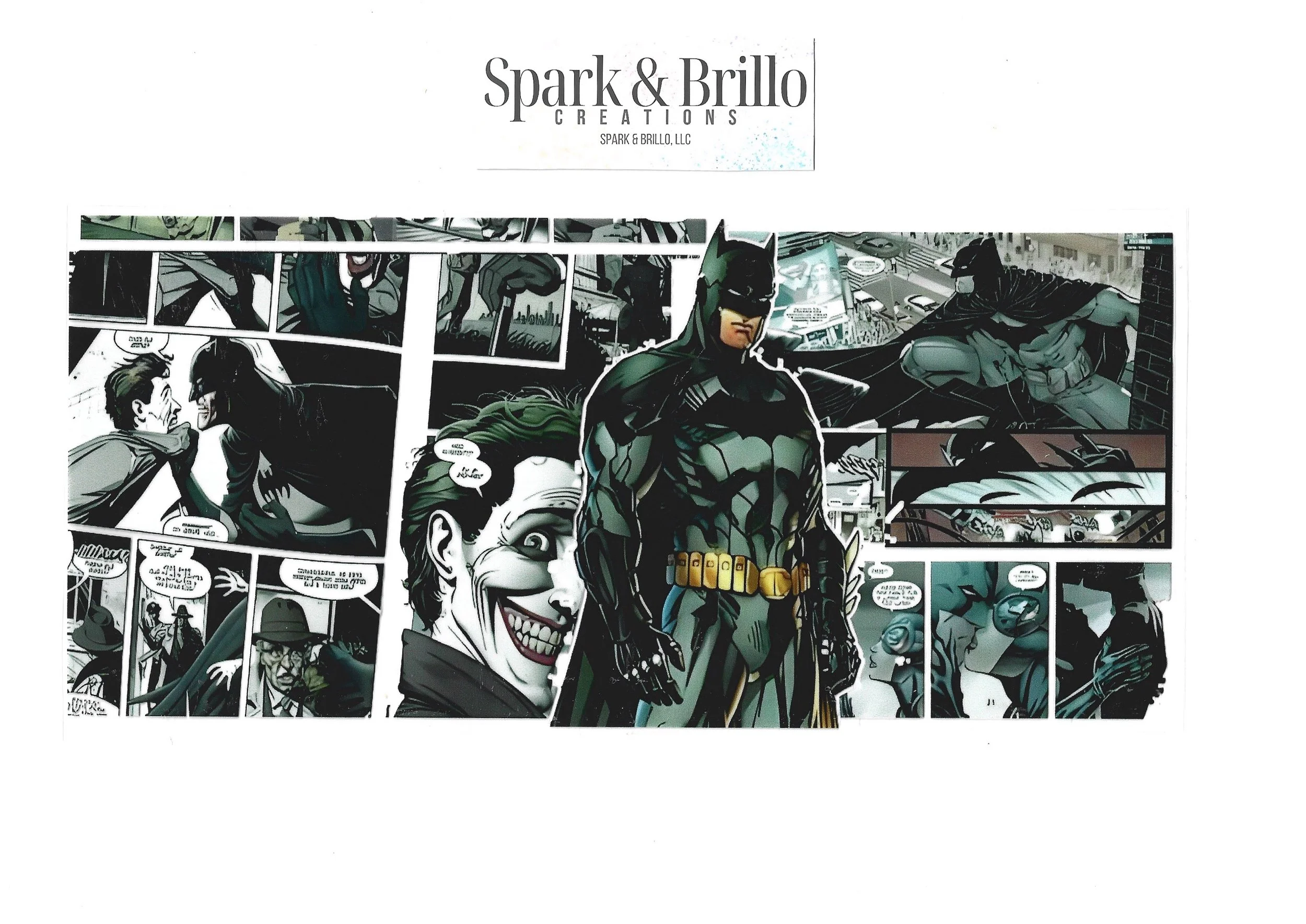 Batman - 16 OZ UV DTF Wraps